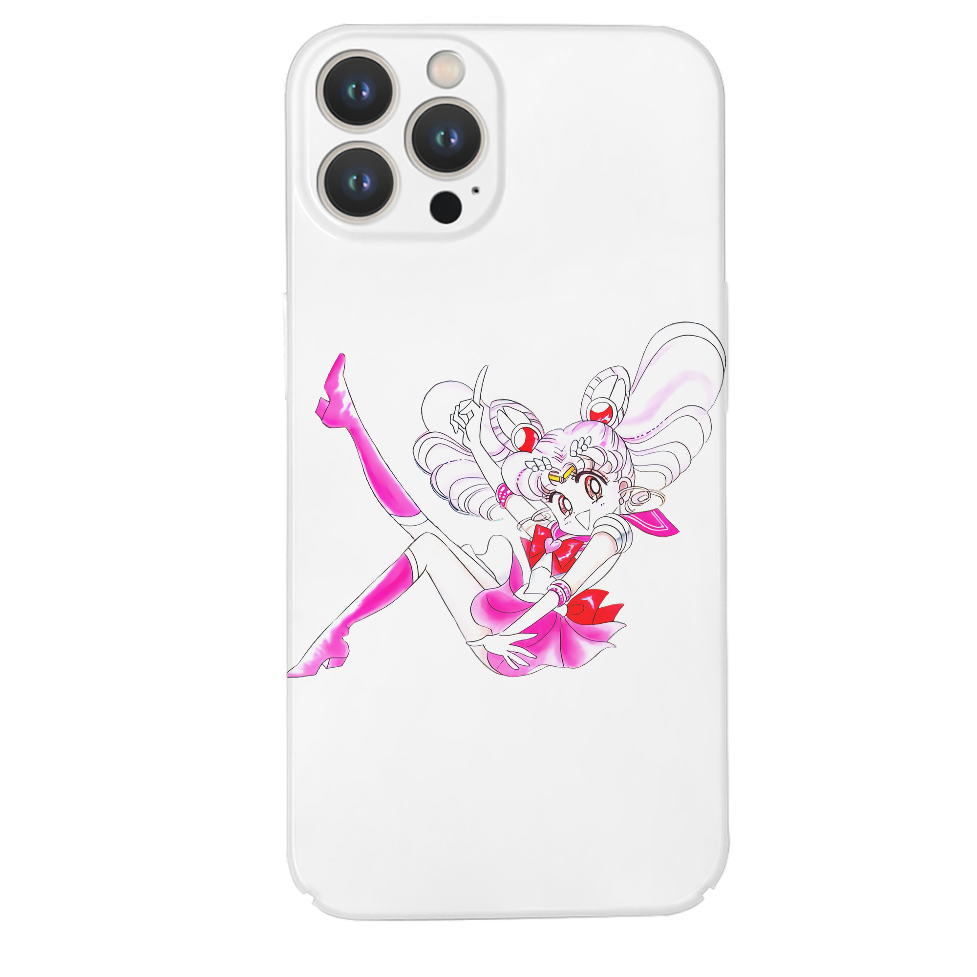 （画像用） 美少女戦士セーラームーン ちびうさ Sailor Moon Chibiusa Tsukino Usagi Small Lady Serenity 【iPhone 14シリーズ対応】ハードケース